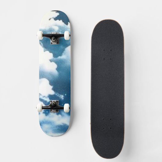 Wolken Persoonlijk Skateboard (Voorkant)