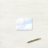 Wolken Post-it® Notes (Op bureau)