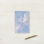 Wolken Post-it® Notes (Op bureau)