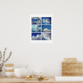 Wolken Poster (Keuken)