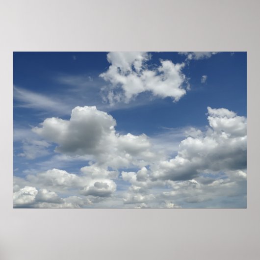 Wolken Poster (Voorkant)