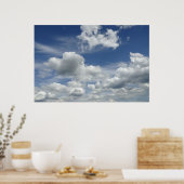 Wolken Poster (Keuken)