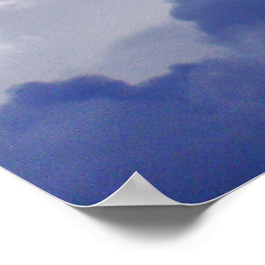 Wolken Poster (Hoek)
