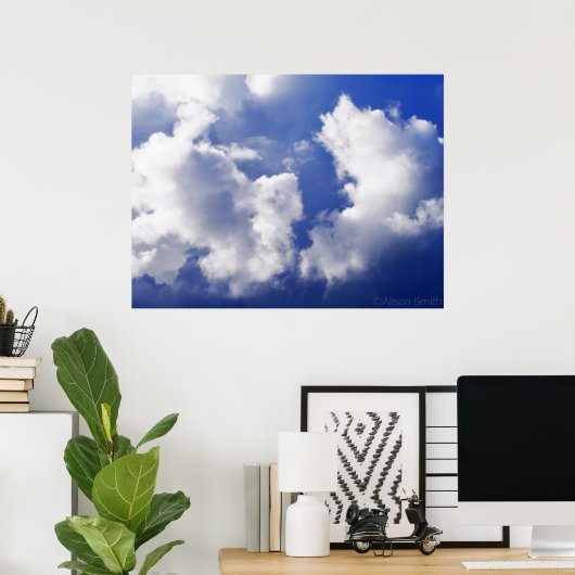Wolken Poster (Thuiskantoor)