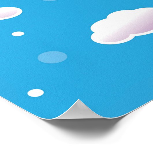 Wolken Poster (Hoek)