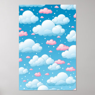 Wolken Poster