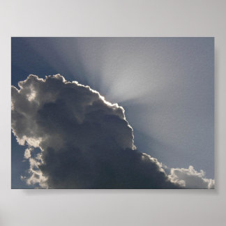 Wolken Poster