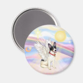 Wolken - Rat Terrier Engel Magneet (Voorkant / Achterkant)