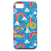 wolken regenbogen laten het heetsenpatroon vallen Case-Mate iPhone case (Achterkant)