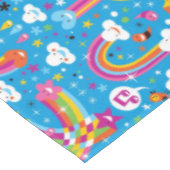 wolken regenbogen laten het heetsenpatroon vallen tafelkleed (Gekanteld)