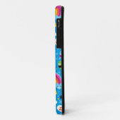 wolken regenbogen regendruppels harten patroon Case-Mate iPhone case (Achterkant/links)