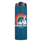 Wolken Rest Berg Yosemite Sun Eagle Thermosbeker (Voorkant)