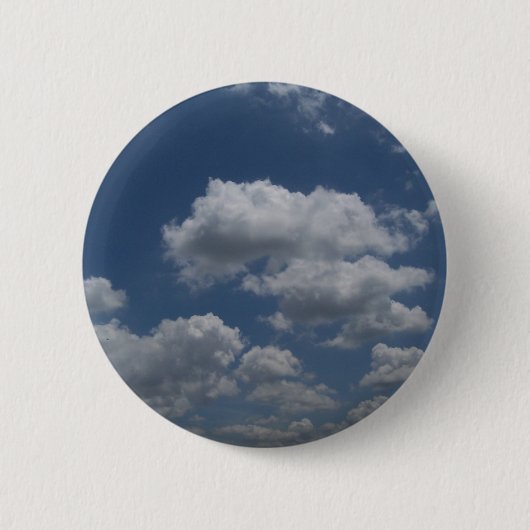 Wolken Ronde Button 5,7 Cm (Voorkant)