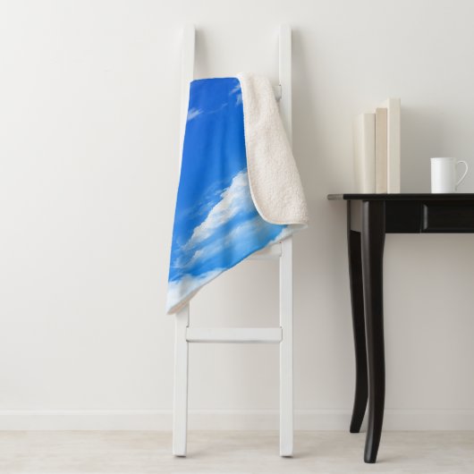 Wolken Sherpa Deken (In situ)