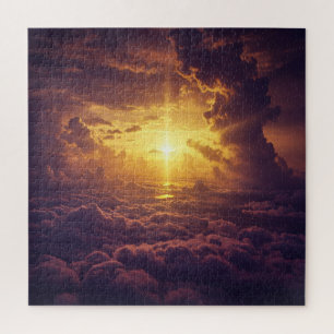 Wolken Spirituele Hemelen in Onbekend Universum Legpuzzel