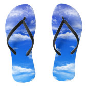 Wolken Teenslippers (Voetbed)