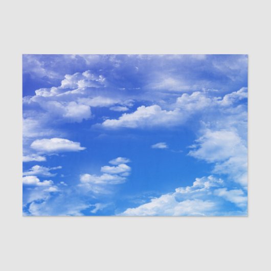 Wolken Tissuepapier (Voorkant)