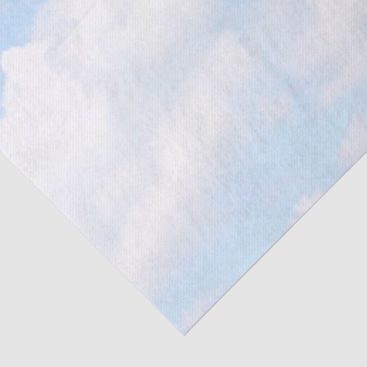 Wolken Tissuepapier (Detail)
