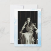 Wolken Uitvaart Foto Dank je kaart Notitiekaartje (Achterkant)