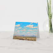 Wolken van een zomermiddag door Maynard Dixon Bedankkaart (Voorkant)