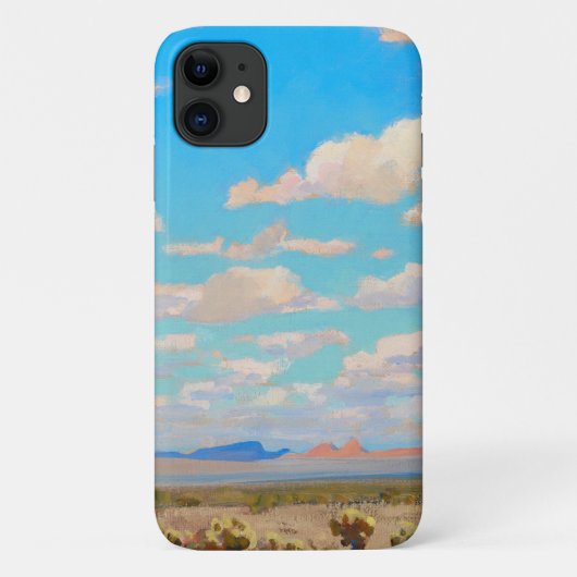 Wolken van een zomermiddag door Maynard Dixon Case-Mate iPhone Case (Achterkant)