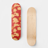 wolken van Japanse stijl Persoonlijk Skateboard (Voorkant)