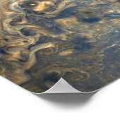 Wolken van Jupiter Poster (Hoek)