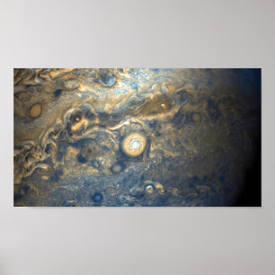 Wolken van Jupiter Poster