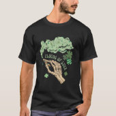Wolken van Luck Patrick's Day T-shirt (Voorkant)