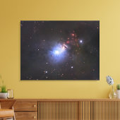 Wolken van NGC 1333 Canvas Afdruk (Insitu (Woonkamer))
