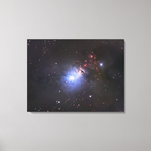 Wolken van NGC 1333 Canvas Afdruk (Voorkant)
