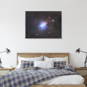 Wolken van NGC 1333 Canvas Afdruk (Insitu (Slaapkamer))