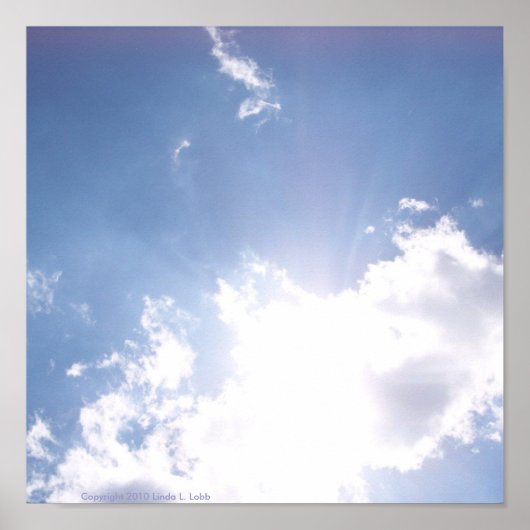 Wolken van poster van inspiratie (Voorkant)