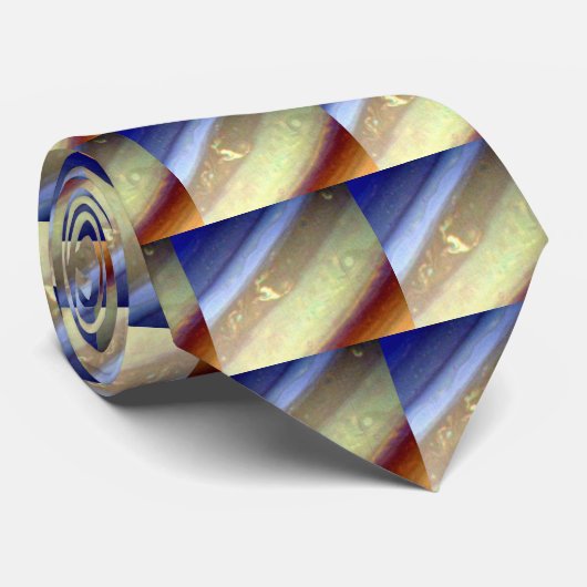 Wolken van Saturnus Stropdas (Opgerold)