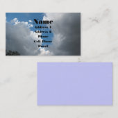 Wolken Visitekaartje (Voorkant / Achterkant)
