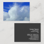 Wolken Visitekaartje (Voorkant / Achterkant)