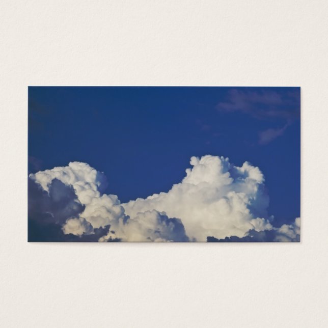 wolken visitekaartjes (Voorkant)