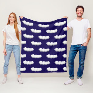 wolken Vliesdeken Fleece Deken