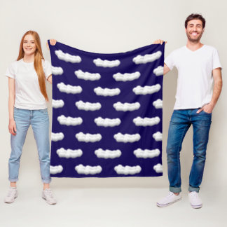 wolken Vliesdeken Fleece Deken