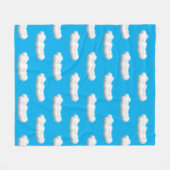 wolken Vliesdeken Fleece Deken (Voorkant (Horizontaal))