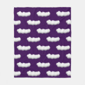 wolken Vliesdeken Fleece Deken (Voorkant)