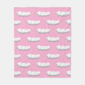 wolken Vliesdeken Fleece Deken (Voorkant)