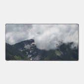 Wolken voor bergen bureaumat (Voorkant)