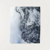 Wolken voor bergen wandkleed (Voorkant)