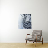 Wolken voor bergen wandkleed (In situ)