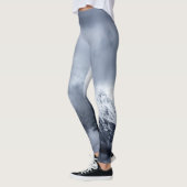 Wolken voor de bergen Storžič, Slovenië Leggings (Links)