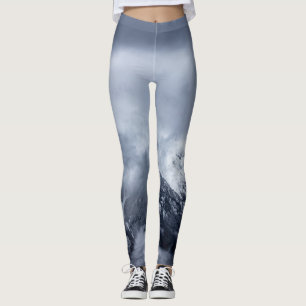 Wolken voor de bergen Storžič, Slovenië Leggings
