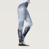 Wolken voor de bergen Storžič, Slovenië Leggings (Rechts)