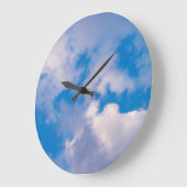 Wolken Wandklok (Hoek)