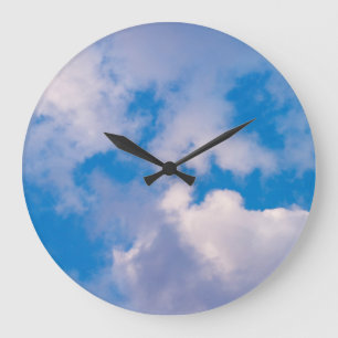 Wolken Wandklok
